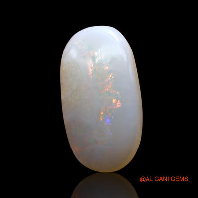 Natural Untreated Fire Opal Loose Gemstone Oval Cabochon From Australia 4.00 Cts 16x9x3 mm AE-521