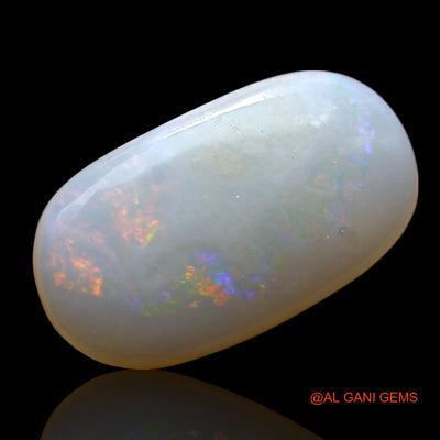 Natural Untreated Fire Opal Loose Gemstone Oval Cabochon From Australia 4.00 Cts 16x9x3 mm AE-521