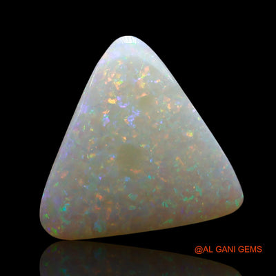 3.00 Cts Natural Australian Fire Opal Trillion Cabochon Loose Gemstone For Jewelry 13x13x3 mm AE-522