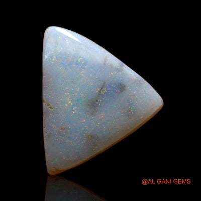 3.00 Cts Natural Australian Fire Opal Trillion Cabochon Loose Gemstone For Jewelry 14x11x4 mm AE-524