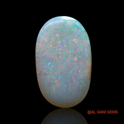 Natural Untreated Fire Opal Loose Gemstone Oval Cabochon From Australia 3.00 Cts 15x9x3 mm AE-525