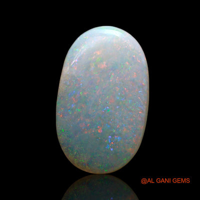 Natural Untreated Fire Opal Loose Gemstone Oval Cabochon From Australia 3.00 Cts 15x9x3 mm AE-525