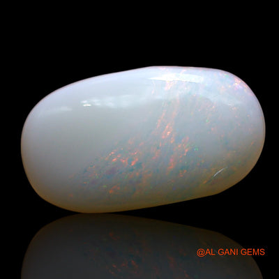 4.00 Cts Natural Australian Fire Opal Oval Cabochon Loose Gemstone For Jewelry 16x9x4 mm AE-526