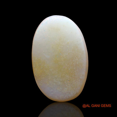 3.00 Cts Natural Australian Fire Opal Loose Gemstone Oval Cabochon 15x10x3 mm AE-527