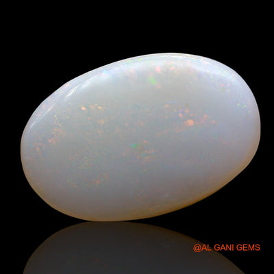 3.00 Cts Natural Australian Fire Opal Loose Gemstone Oval Cabochon 15x10x3 mm AE-527