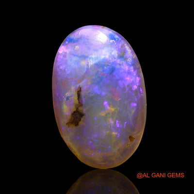 7.00 Cts Natural Australian Fire Opal Loose Gemstone Oval Cabochon 18x11x6 mm AE-52