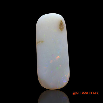 3.00 Cts Unheated Australian Fire Opal Loose Gemstone Oval Cabochon Natural 17x7x3 mm AE-530