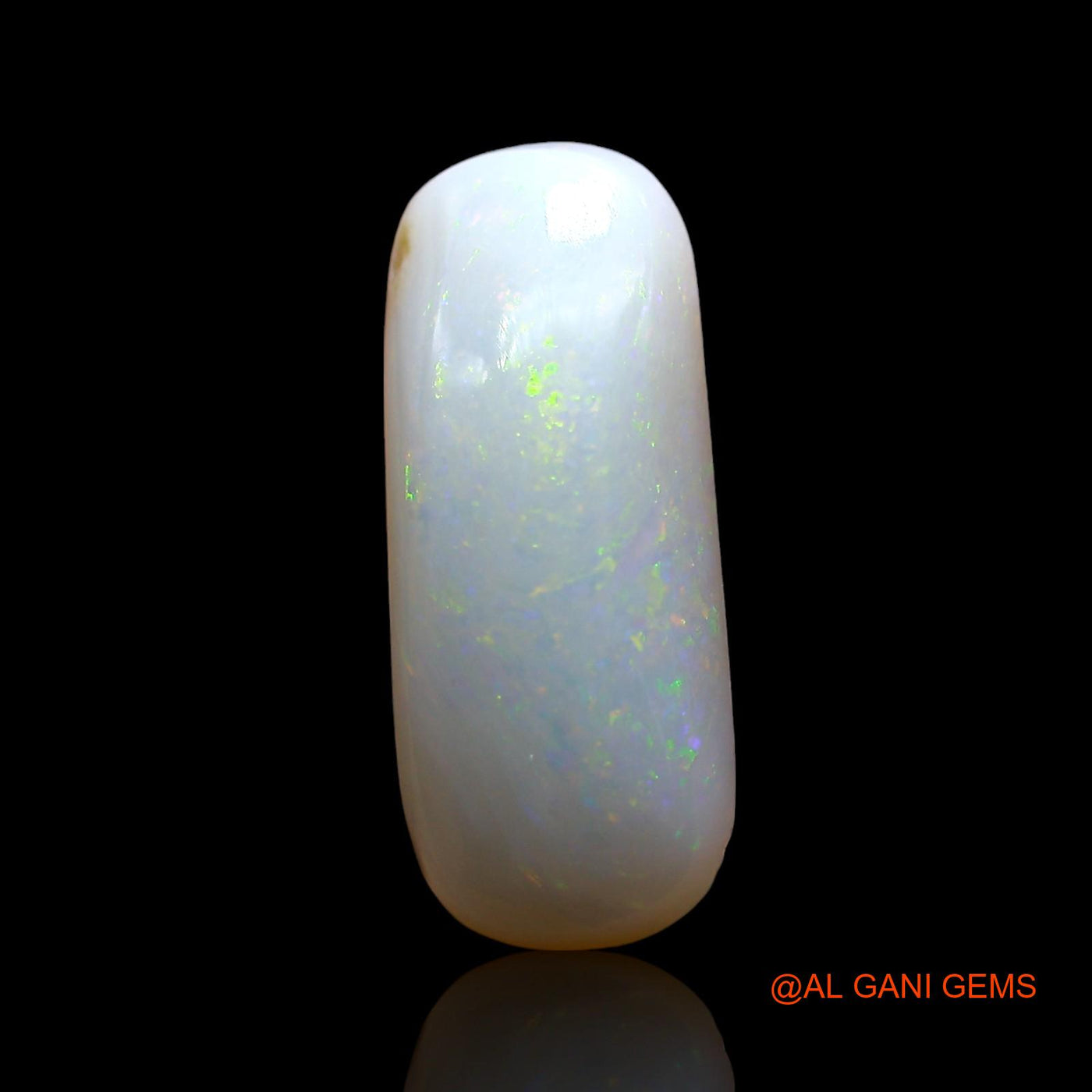 3.00 Cts Unheated Australian Fire Opal Loose Gemstone Oval Cabochon Natural 17x7x3 mm AE-530