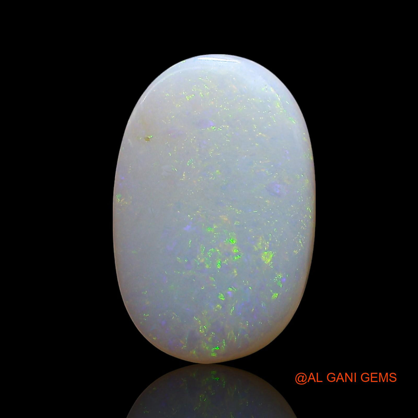 2.00 Cts Natural Australian Fire Opal Loose Gemstone Oval Cabochon 14x9x3 mm AE-534
