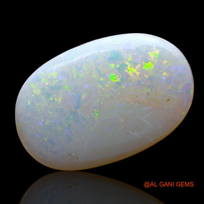 2.00 Cts Natural Australian Fire Opal Loose Gemstone Oval Cabochon 14x9x3 mm AE-534