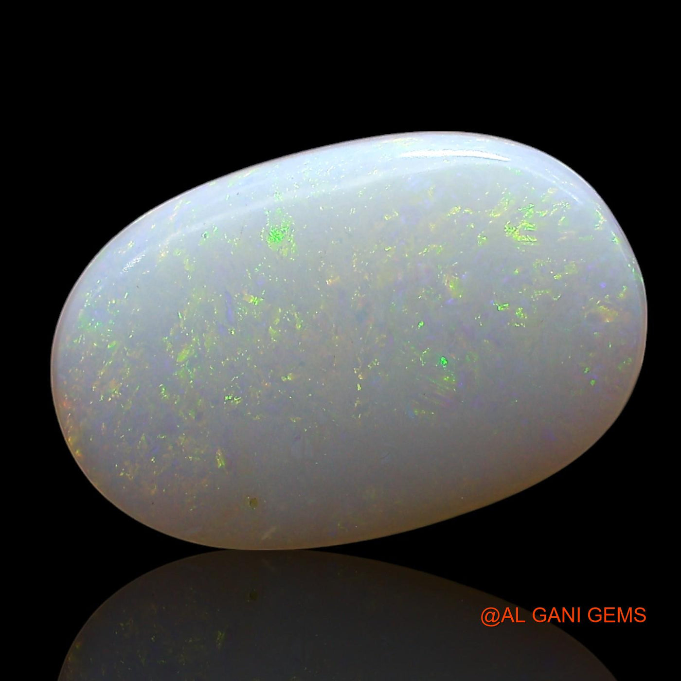2.00 Cts Natural Australian Fire Opal Loose Gemstone Oval Cabochon 14x9x3 mm AE-534