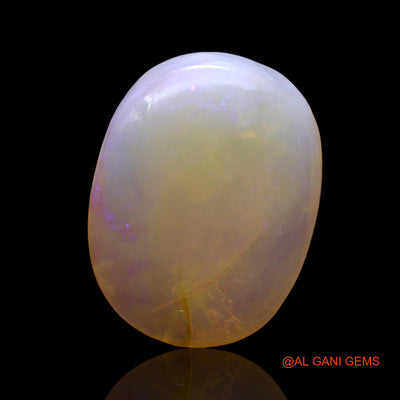 7.00 Cts Natural Australian Fire Opal Loose Gemstone Oval Cabochon 17x13x5 mm AE-53