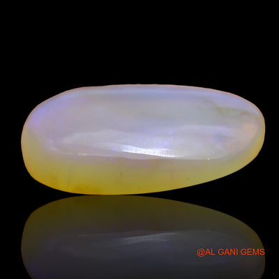 7.00 Cts Natural Australian Fire Opal Loose Gemstone Oval Cabochon 17x13x5 mm AE-53