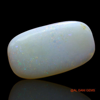 3.00 Cts Natural Australian Fire Opal Loose Gemstone Oval Cabochon 15x8x3 mm AE-541