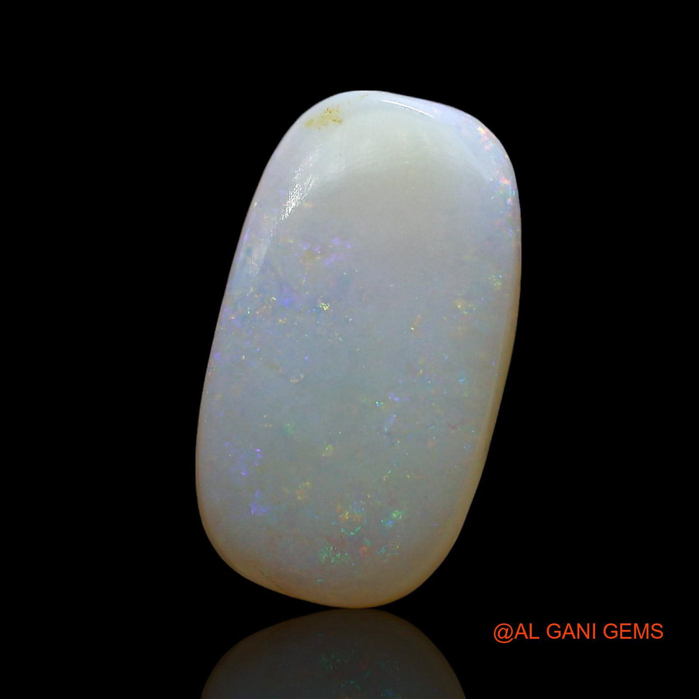 3.00 Cts Natural Australian Fire Opal Loose Gemstone Oval Cabochon 15x8x3 mm AE-541