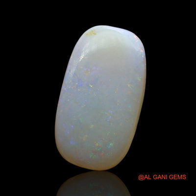 3.00 Cts Natural Australian Fire Opal Loose Gemstone Oval Cabochon 15x8x3 mm AE-541
