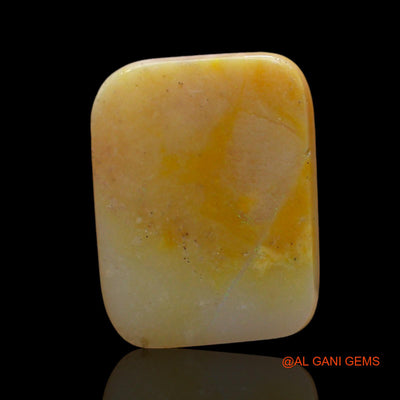 3.00 Cts Unheated Australian Fire Opal Loose Gemstone Square Cabochon Natural 13x10x3 mm AE-542