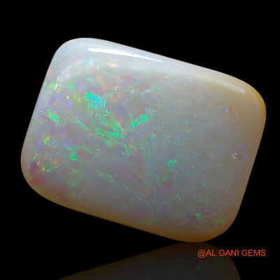 3.00 Cts Unheated Australian Fire Opal Loose Gemstone Square Cabochon Natural 13x10x3 mm AE-542