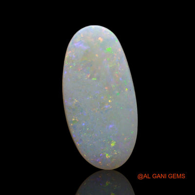 2.00 Cts Natural Australian Fire Opal Loose Gemstone Oval Cabochon 16x8x3 mm AE-543