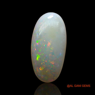 2.00 Cts Natural Australian Fire Opal Loose Gemstone Oval Cabochon 16x8x3 mm AE-543