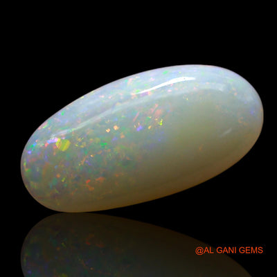 2.00 Cts Natural Australian Fire Opal Loose Gemstone Oval Cabochon 16x8x3 mm AE-543