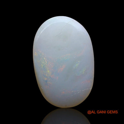 Natural Untreated Fire Opal Loose Gemstone Oval Cabochon From Australia 3.00 Cts 14x9x4 mm AE-544