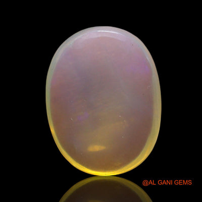 Natural Untreated Fire Opal Loose Gemstone Oval Cabochon From Australia 3.00 Cts 13x10x4 mm AE-546