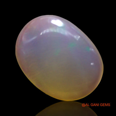 Natural Untreated Fire Opal Loose Gemstone Oval Cabochon From Australia 3.00 Cts 13x10x4 mm AE-546