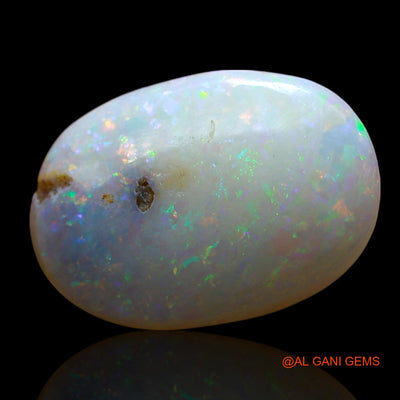2.00 Cts Unheated Australian Fire Opal Loose Gemstone Oval Cabochon Natural 14x9x3 mm AE-547