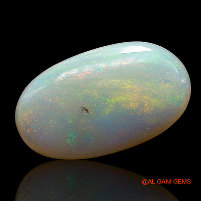 3.00 Cts Natural Australian Fire Opal Oval Cabochon Loose Gemstone For Jewelry 14x8x4 mm AE-549