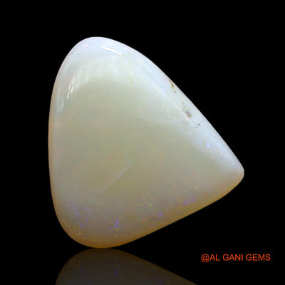 Natural Fire Opal Gemstone 2.00 Cts Loose Trillion Cabochon From Australia 12x10x3 mm AE-552