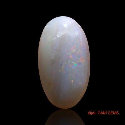 Natural Untreated Fire Opal Loose Gemstone Oval Cabochon From Australia 3.00 Cts 15x8x4 mm AE-553