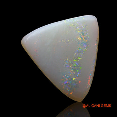 2.00 Cts Natural Australian Fire Opal Loose Gemstone Trillion Cabochon 12x11x2 mm AE-554