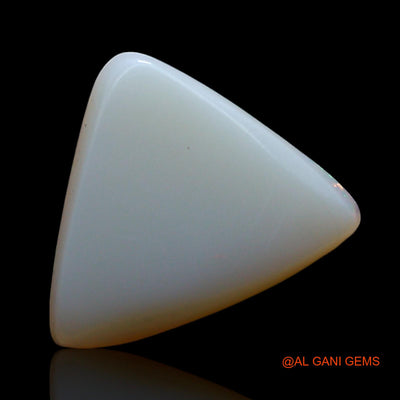 3.00 Cts Natural Australian Fire Opal Loose Gemstone Trillion Cabochon 13x11x3 mm AE-555