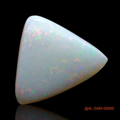 3.00 Cts Natural Australian Fire Opal Loose Gemstone Trillion Cabochon 13x11x3 mm AE-555