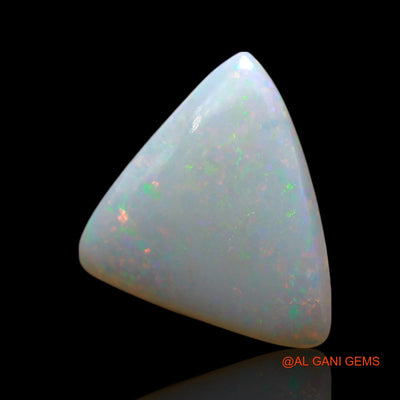 3.00 Cts Natural Australian Fire Opal Loose Gemstone Trillion Cabochon 13x11x3 mm AE-555