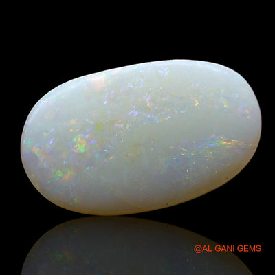 3.00 Cts Natural Australian Fire Opal Loose Gemstone Oval Cabochon 14x8x3 mm AE-556