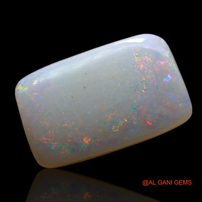 2.00 Cts Natural Australian Fire Opal Loose Gemstone Square Cabochon 14x8x2 mm AE-557