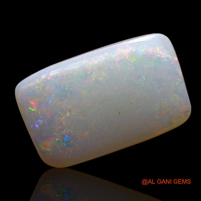2.00 Cts Natural Australian Fire Opal Loose Gemstone Square Cabochon 14x8x2 mm AE-557