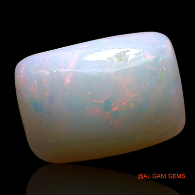 3.00 Cts Natural Australian Fire Opal Loose Gemstone Square Cabochon 12x9x3 mm AE-559