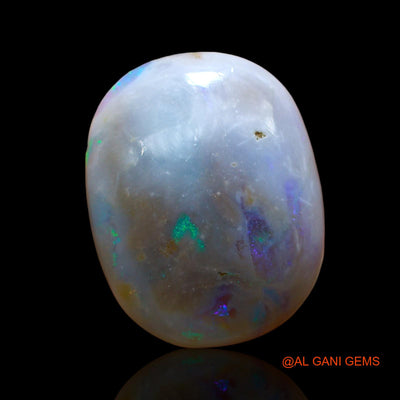 Natural Untreated Fire Opal Loose Gemstone Oval Cabochon From Australia 8.00 Cts 17x13x5 mm AE-55