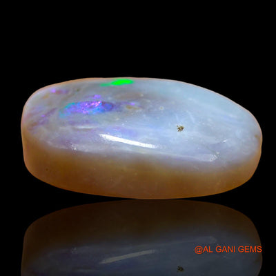 Natural Untreated Fire Opal Loose Gemstone Oval Cabochon From Australia 8.00 Cts 17x13x5 mm AE-55