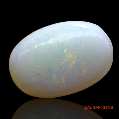 3.00 Cts Natural Australian Fire Opal Loose Gemstone Oval Cabochon 14x9x4 mm AE-560