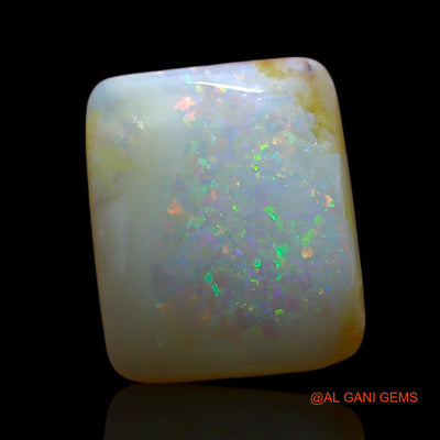 3.00 Cts Natural Australian Fire Opal Loose Gemstone Square Cabochon 11x9x3 mm AE-562