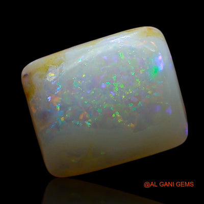3.00 Cts Natural Australian Fire Opal Loose Gemstone Square Cabochon 11x9x3 mm AE-562