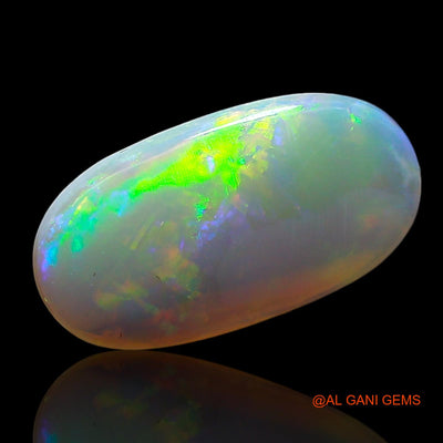 2.00 Cts Natural Australian Fire Opal Oval Cabochon Loose Gemstone For Jewelry 14x7x2 mm AE-563