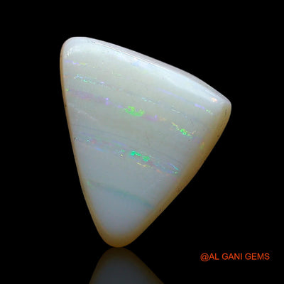 2.00 Cts Natural Australian Fire Opal Loose Gemstone Trillion Cabochon 13x10x3 mm AE-564