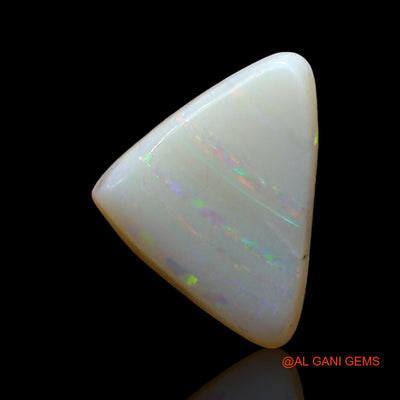 2.00 Cts Natural Australian Fire Opal Loose Gemstone Trillion Cabochon 13x10x3 mm AE-564