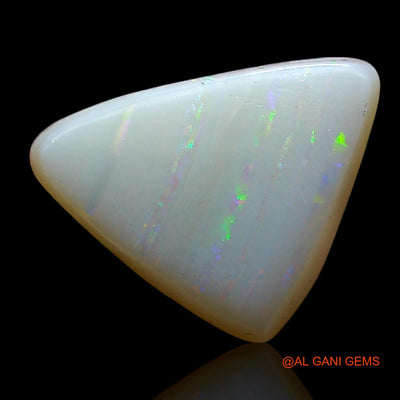 2.00 Cts Natural Australian Fire Opal Loose Gemstone Trillion Cabochon 13x10x3 mm AE-564