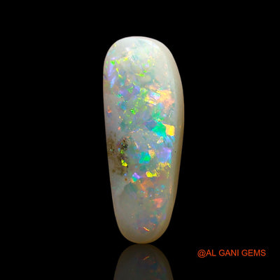 1.00 Cts Unheated Australian Fire Opal Loose Gemstone Fancy Cabochon Natural 15x6x2 mm AE-565